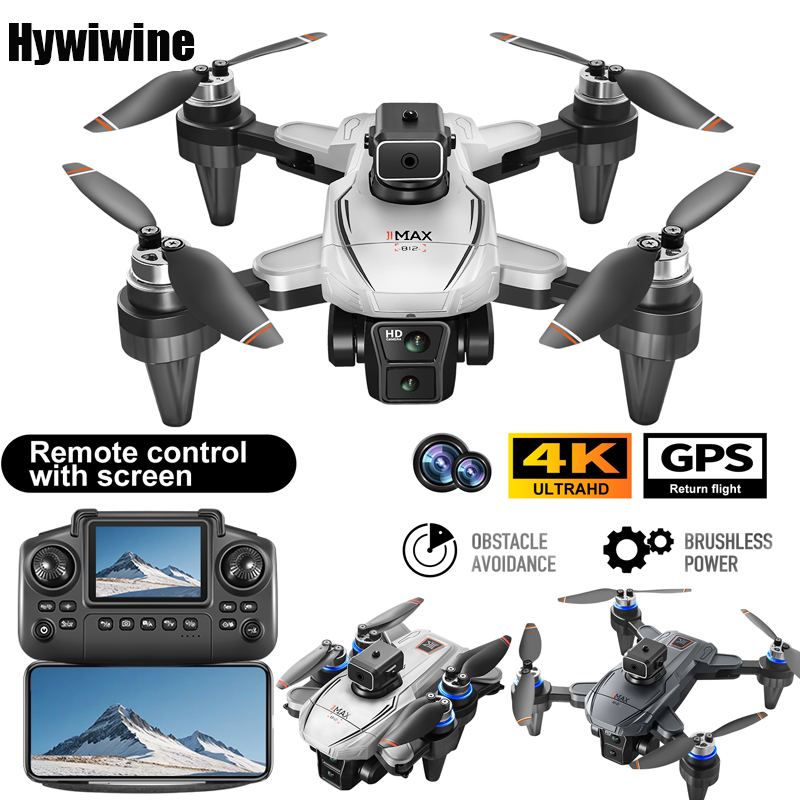 Drone Camera Mount - GPS RC Drone With Screen 4K