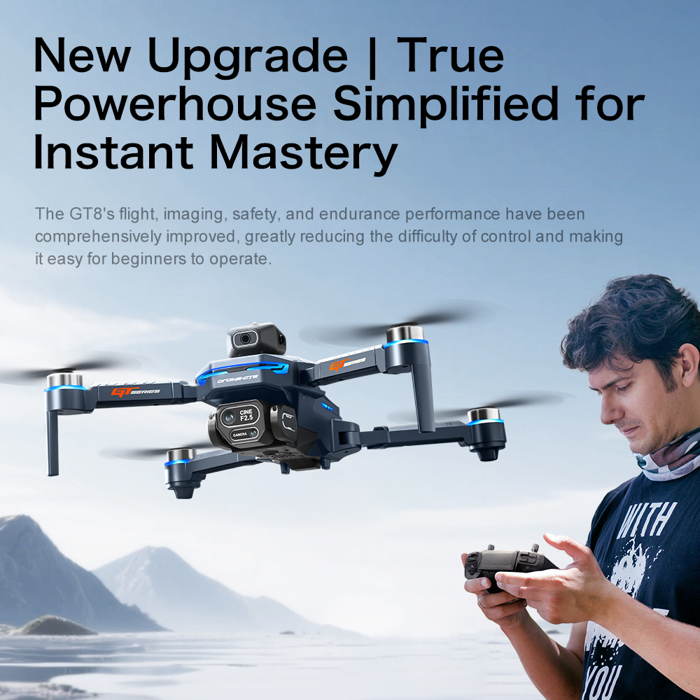 Original GT8 drone 8K HD dual  - Drone Camera Night Vision review and price