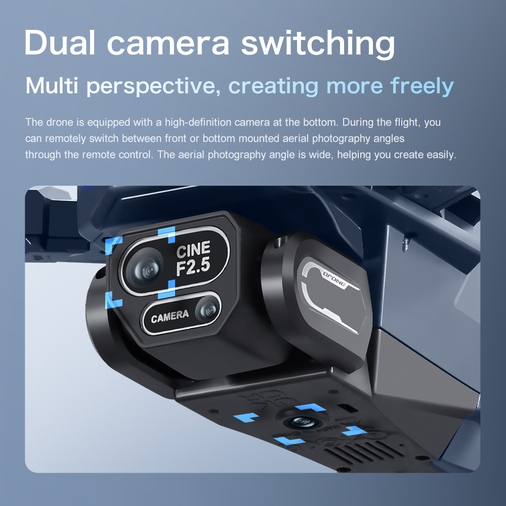 Original GT8 drone 8K HD dual  - Drone Camera Night Vision review and price