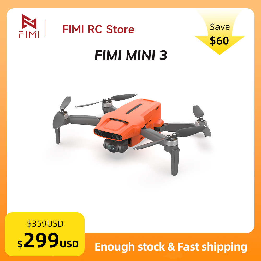 FIMI MINI 3 Camere Drone 4K 60 - Drone Camera With Gimbal review and price