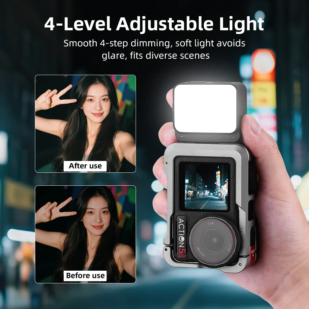 Flymile Fill Light for DJI Act - Dji Drone Mini 4 Pro review and price